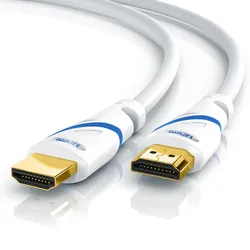 Primewire 8k HDMI-Kabel 2.1, Ultra HD Highspeed 4K 60Hz, Full HD, 3D, ARC, 18 GBit/s, HDMI Typ A - 5m