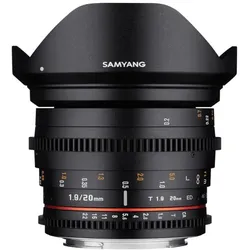 Samyang MF 20mm F1.9 Video DSLR