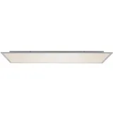 LINDBY Zento 1-flammig eckig grau Aluminium