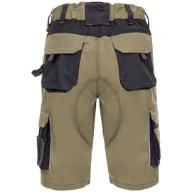 AS Arbeitsschutz GmbH NITRAS MOTION TEX PRO FX, Arbeitshose, kurz khaki / schwarz 60
