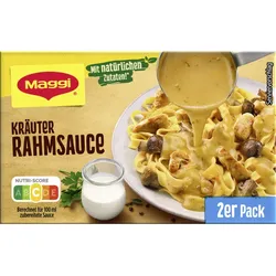 Maggi Kräuter Rahmsauce ergibt 2x 250ML