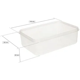 KOTARBAU Frischhaltedose rechteckig transparent 0,5 l