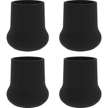 Günzburger MUNK Außenschuh für Aluminium-Arbeitspodest starr ø 30 schwarz TPE 85 Shore