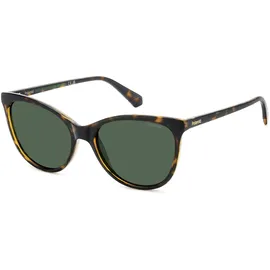 Polaroid Damen PLD 4179/S Sonnenbrille, Havana, 55/17/145 - 55/17/145