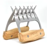 Joeji's Kitchen Grillbesteck-Set 2 tlg. Edelstahl Weiß