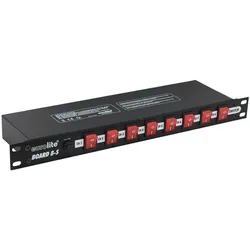 BOARD-8S - 8-fach Schaltboard im 19&quot; Format - Kaltgeräteausgänge