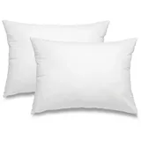 Wometo Federkissen Home 30 x 50 cm Weiß