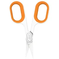 Slice 10546 Universalschere Linkshänder, Rechtshänder 132 mm Orange, Weiß