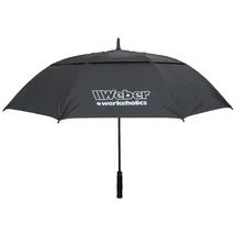 Weber-Werke Weber #Werkeholics Regenschirm schwarz