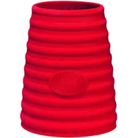 iSi 2724 Hitzeschutz Set aus Silikon, Rot, Für 1L iSi Whipper, Schützt Ihre Hände beim Anfassen der iSi Sahnespender & Whipper aus Edelstahl bei Warmanwendungen