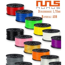 Nunus Filament »ABS 3mm Filament« gelb