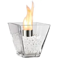 Carlo Milano Glas-Dekofeuer "Agadir" für Bio-Ethanol