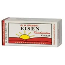 Dr. Grubers Eisen Chelat Kombi Tabletten 50 Stück