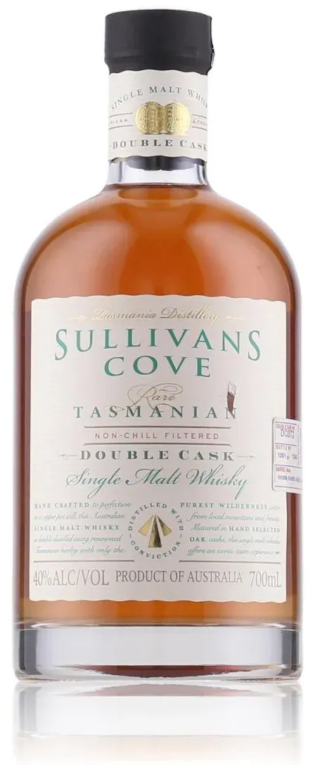 Sullivans Cove Tasmanian Double Cask 2001/2014 Cask No. DC072 Whisky 40% Vol. 0,7l