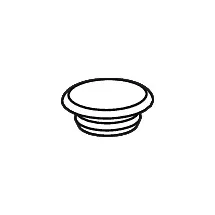 Hewi 477 Endkappe 447198 für WC-Papierhalter 477.21.100, signalweiß