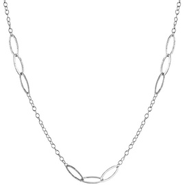 CELESTA Collierkettchen »925 Silber strukturiert«, 86416624-0 Silbergrau