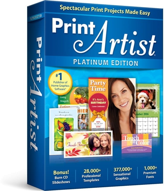 Print Artist 25 Platinum, EN