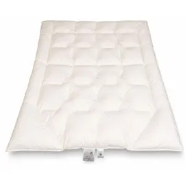 Betten Hofmann Hofmann Premium Sommer Daunendecke Körperformbett 135x200 cm 100% can. Gänsedaunen - Weiß