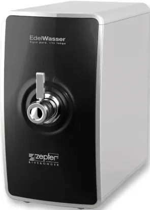 Zepter EdelWasser Wasseraufbereitungssystem, schwarz