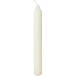 METRO Professional Tafelkerzen, Paraffin, 2.15 x 18 cm, ca. 6 Std., elfenbein, 30 Stück