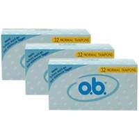 O.b. Tampons normal 3er-Pack 3x32 St Tampon