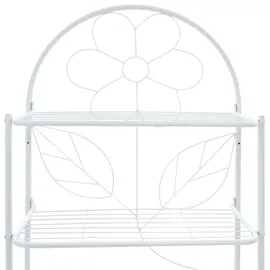 vidaXL Toilettenregal Schwarz 60x33x174 cm