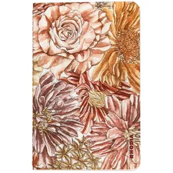 Rhodia Kollektion Orange Botanik, Notizheft 9x14 cm, 32 Blatt liniert, elfenbein 90g - Blumenstrauß 120028C