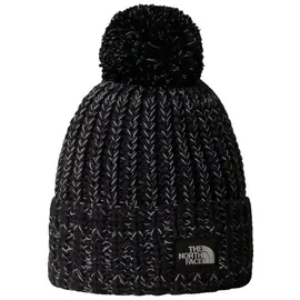 The North Face Cozy Chunky Cabin Beanie Schwarz/Weiß