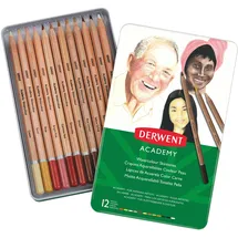 Derwent Aquarellstifte 12 St. Hauttöne