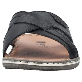 Rieker Pantolette Sommerschuh, Strandschuh, Schlappen, Hausschuh mit Label schwarz 40 EU