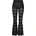 Flared Crochet High Waist Black 4XL