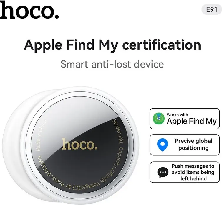 HOCO E91 Tiger Anti-Verlust-Tracker mit intelligenter Positionsbestimmung