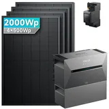 Anker SOLIX Solarbank 3 E2700 Pro Balkonkraftwerk Speicher mit 500Wp Solarmodul und MC4 Solarkabel Set