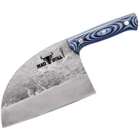 Samura Mad Bull Chopper, Küchenmesser, Schwarz, Blau