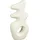 Mica decorations Mica Deko Skulptur Parma Keramik 13,5 x 6,5 x 28 cm white