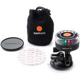 Navisafe Navi Light 360° Tricolor Saugnapf schwarz