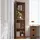 stilvora Eckregal 55 x 32 x 180 cm Walnuss