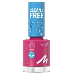 Manhattan Clean & Free Nail Polish Nagellack 8 ml Rebel Rose / Sweet Pea