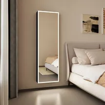 Home Deluxe Osmo 50 cm schwarz LED