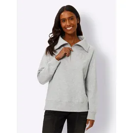 Heine Sweatshirt grau 48