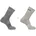 2-Pack 2 Paare Beige 39-41