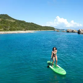 Aqua Marina SUP Board Set Breeze 300 x 76 x 12 cm grün