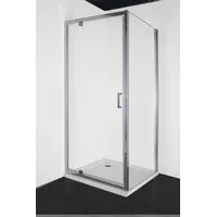 SANOTECHNIK Duschwand »Elite Chrom«, BxH: 80 x 195 cm,
