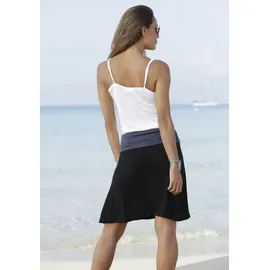 Beachtime Strandkleid Schwarz/Grau 40