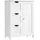 VASAGLE Badschrank 30 x 81 x 60 cm Weiß