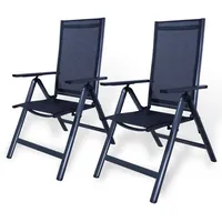 CCLIFE RelaxPro Gartenstuhl 55 x 70 x 106 cm