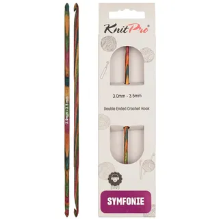 KnitPro Doppel-Häkelnadel 3/3,5 mm