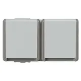 Siemens Schuko-Steckdose 2-fach Grau