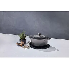 Le Creuset Signature Rund, 20 cm, Pfanne Ø Kochtopf, Grau