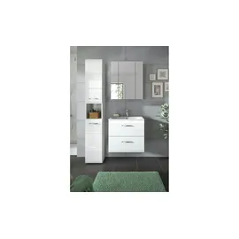 Möbel Kraft Badezimmer-Set Ice 2-tlg. Weiß